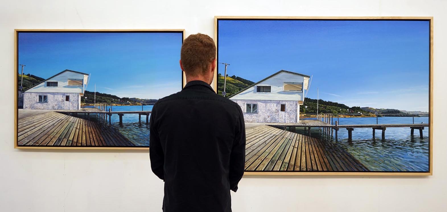 Print on left / original on right