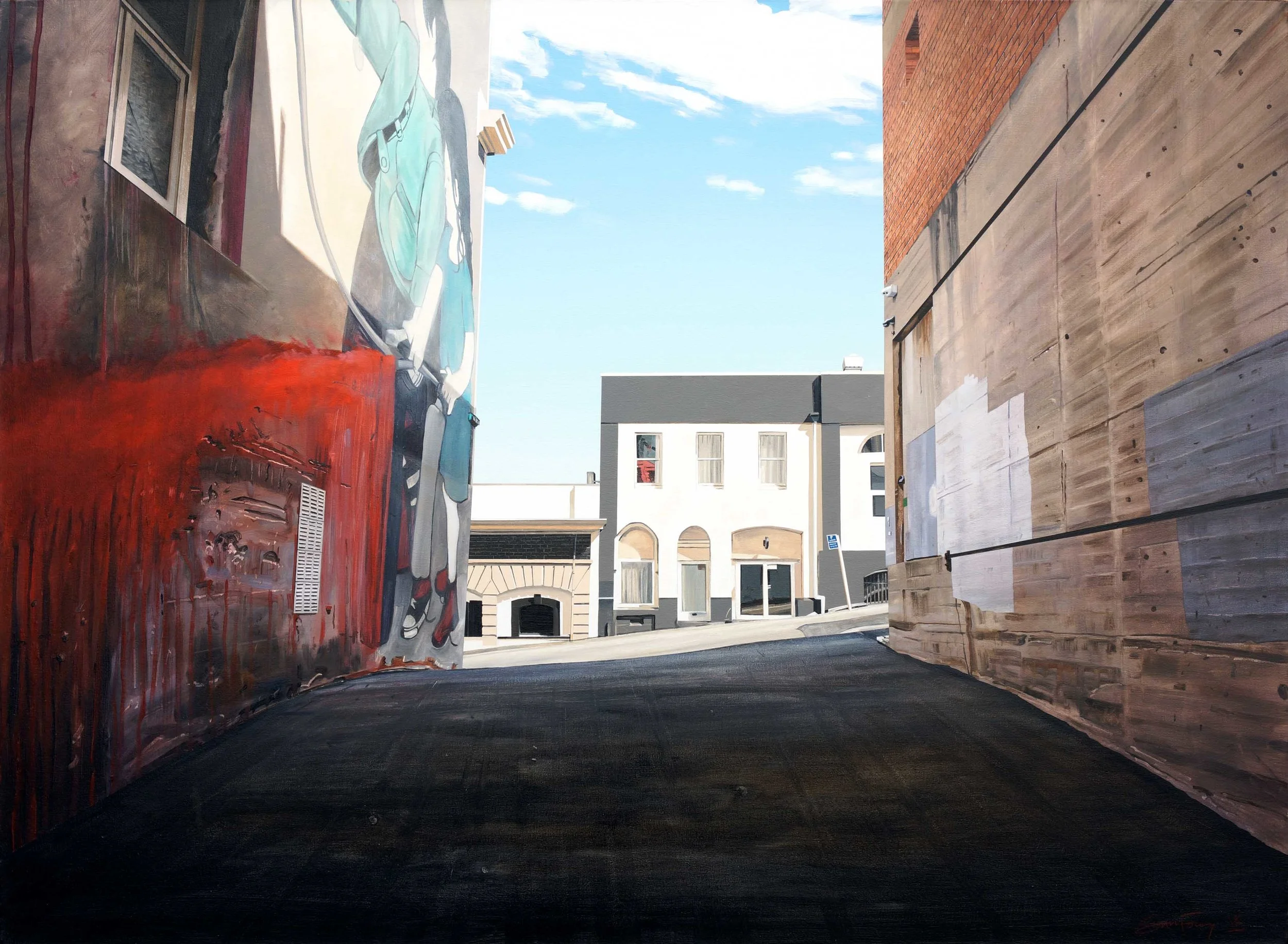 Alleyway off Police St, Dunedin