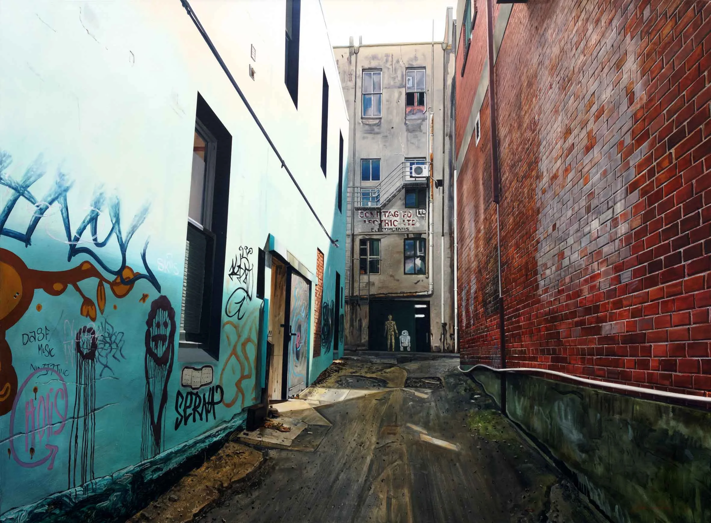 Alley off Bond St II