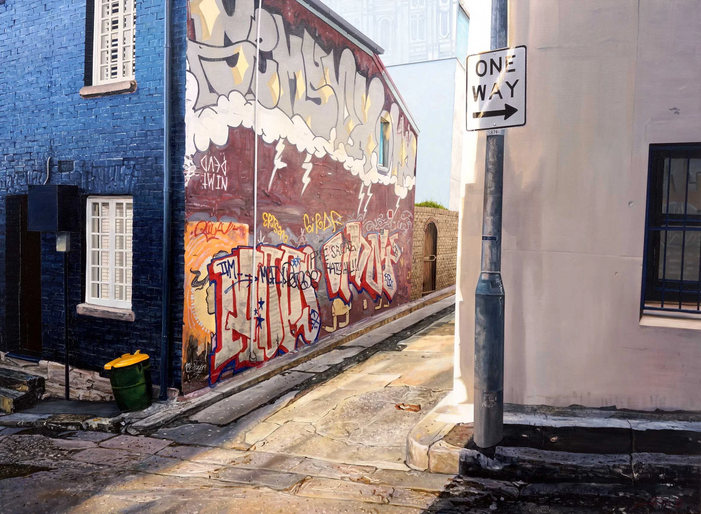 Alleyway around from Foley St, Darlinghurst, Sydney