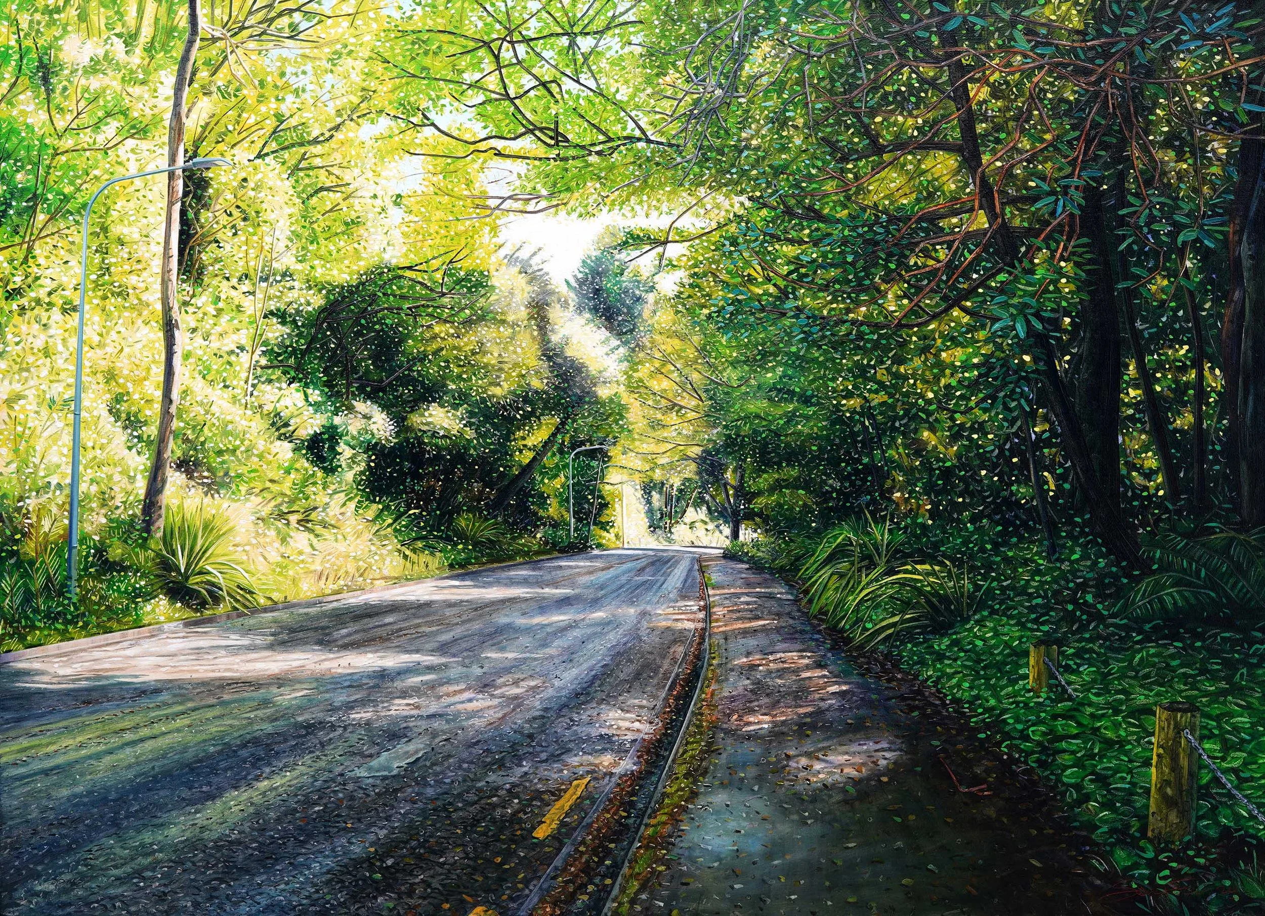 Maori Rd Tree Tunnel 