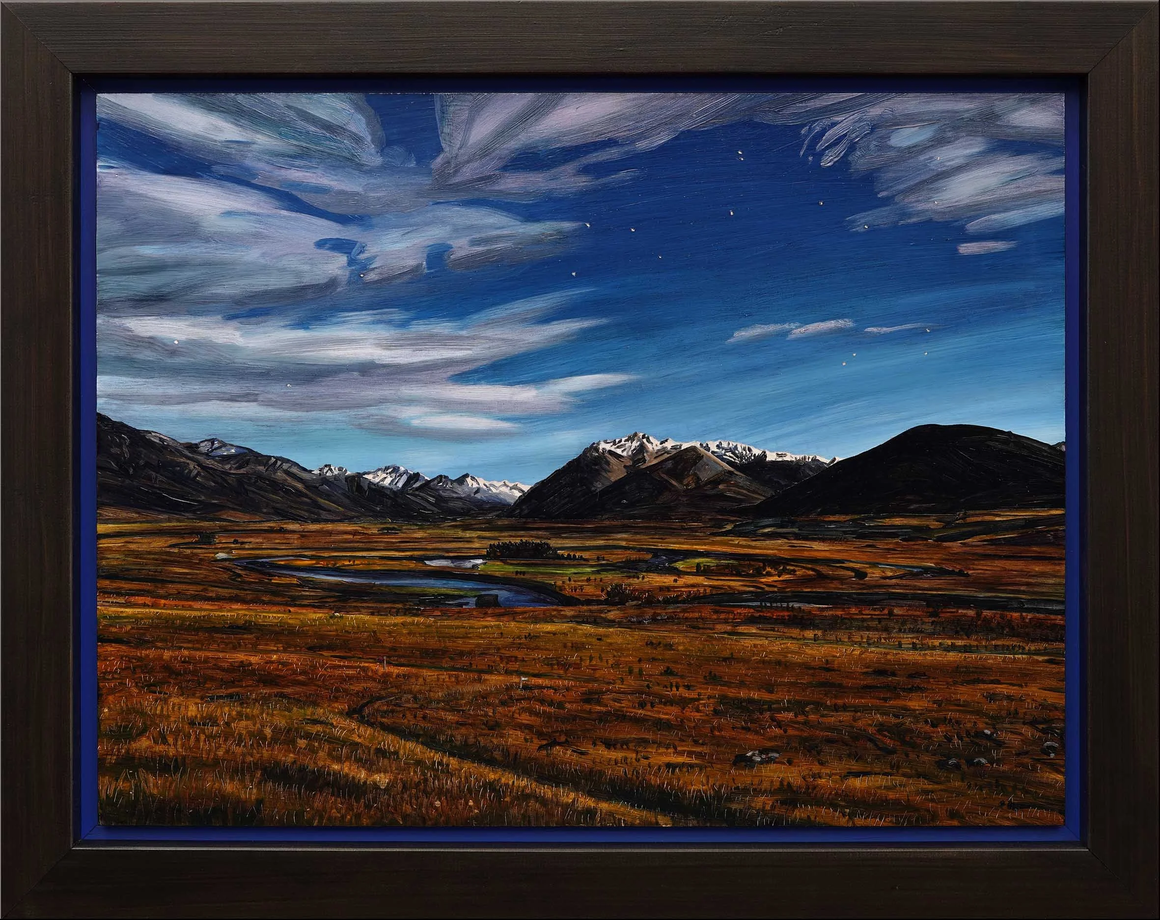 Night over the Ahuriri Valley