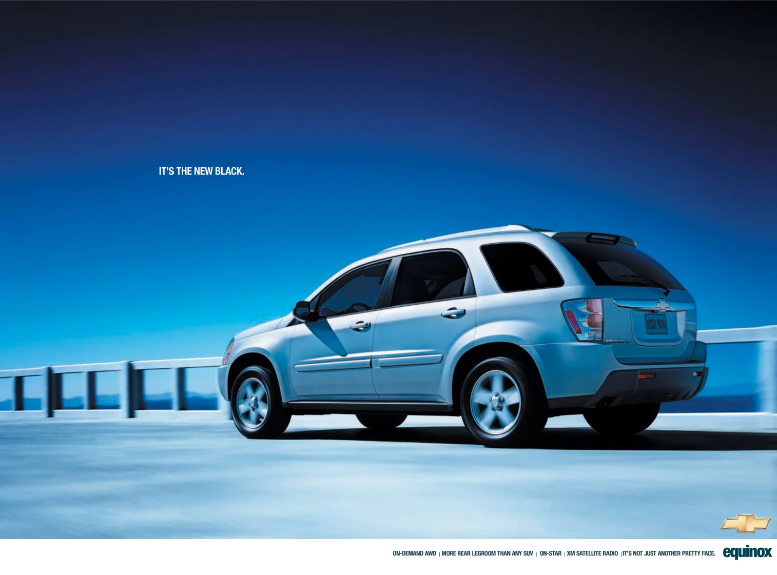 Headline: It's the new black.