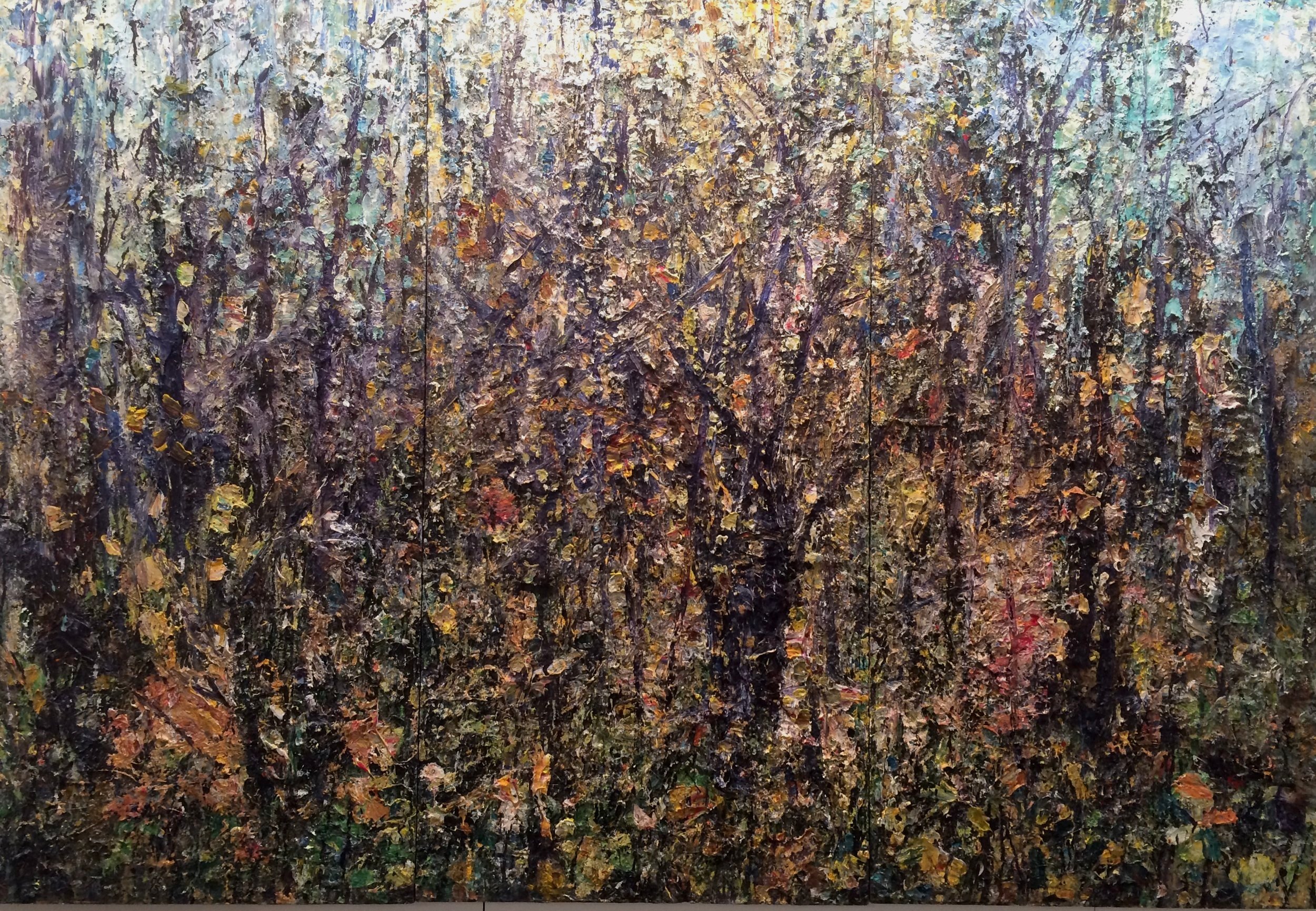   Feral Orchard 1-11-13    2013 acrylic on plywood 72”x105” $35,000 
