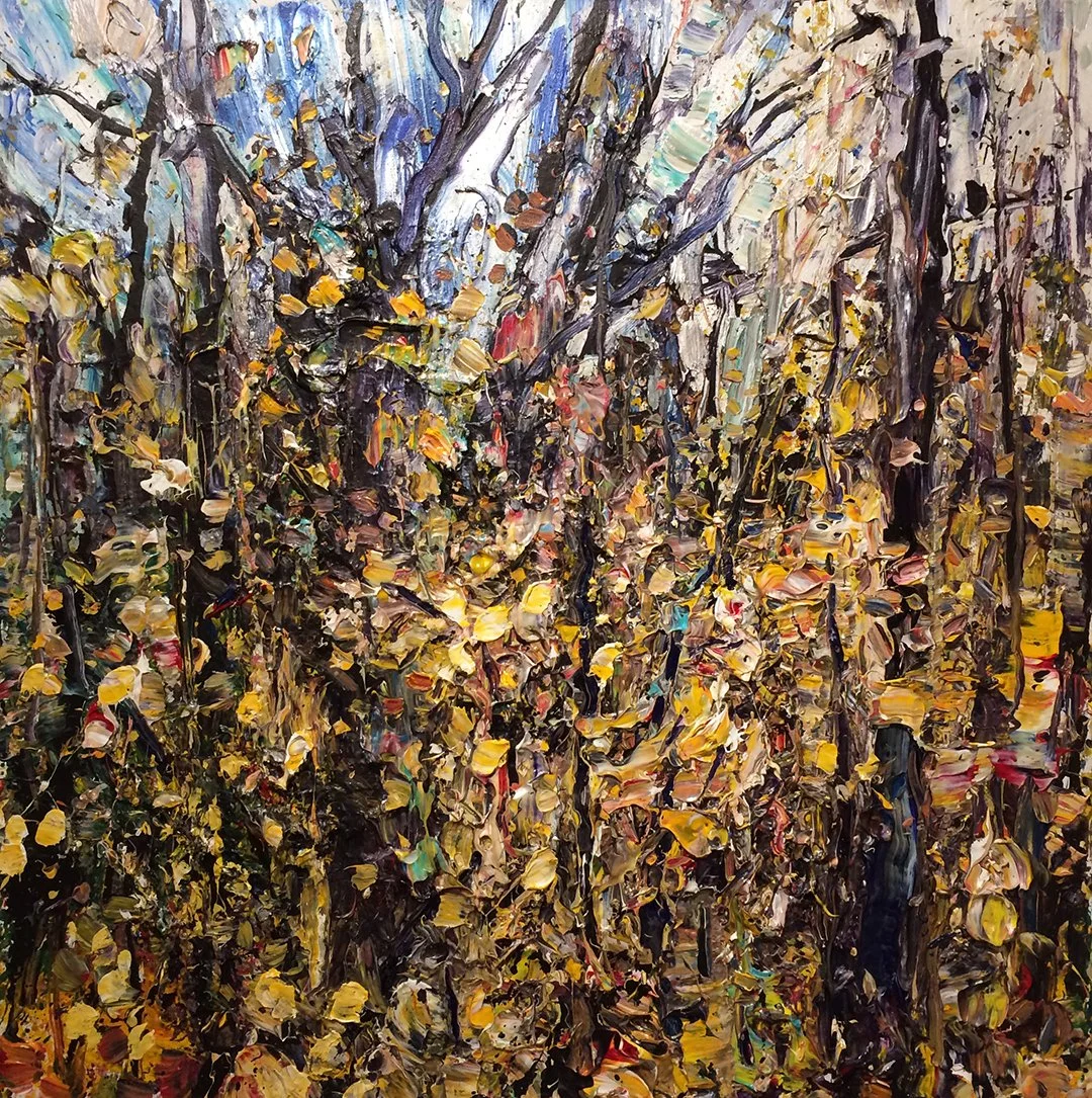 Feral10-10-11 2011 acrylic on canvas 30”x30” $4,000