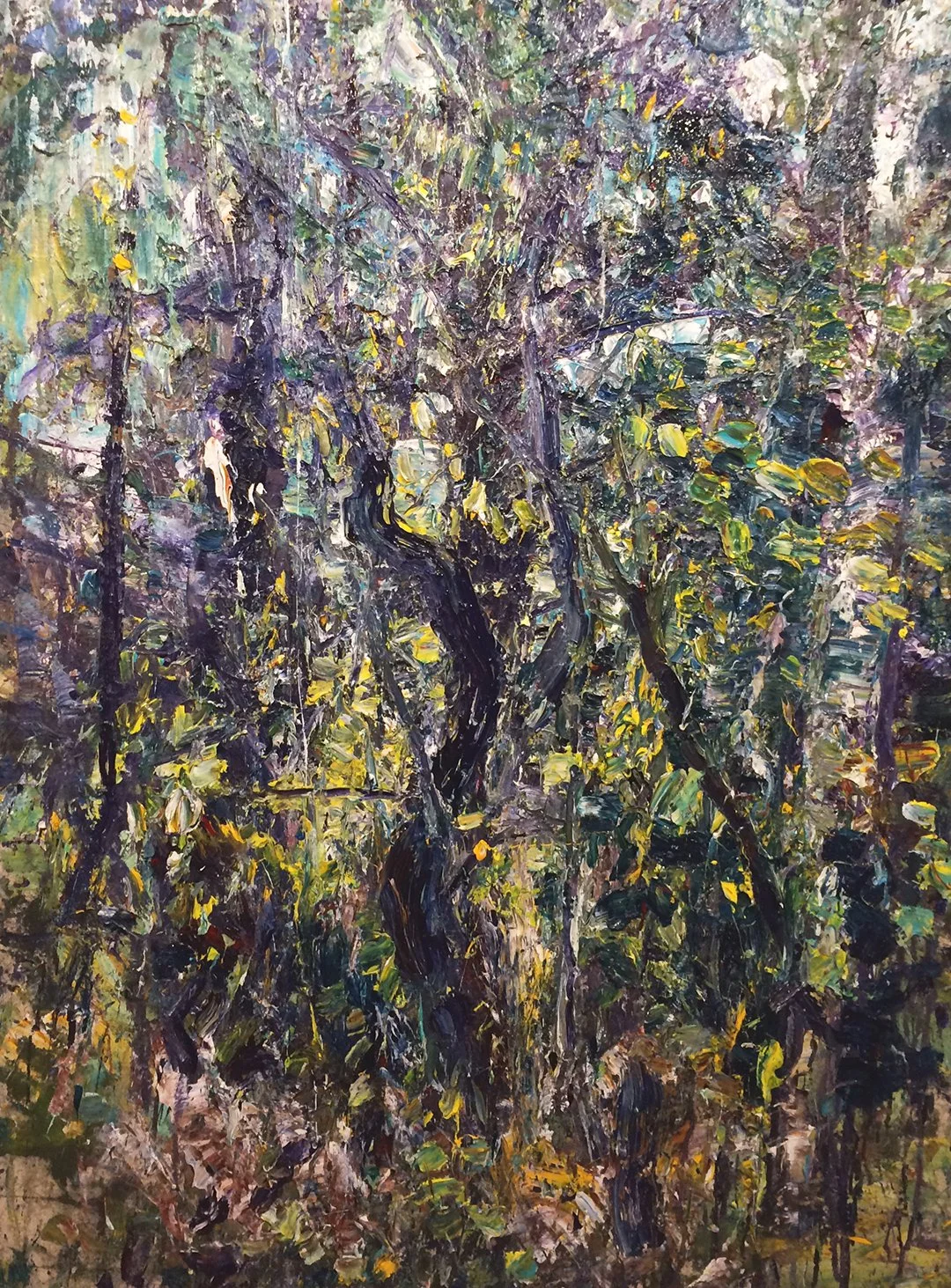    Muskoka Forest 28-July-2013    2013 acrylic on canvas 54×36 inches $10,000 