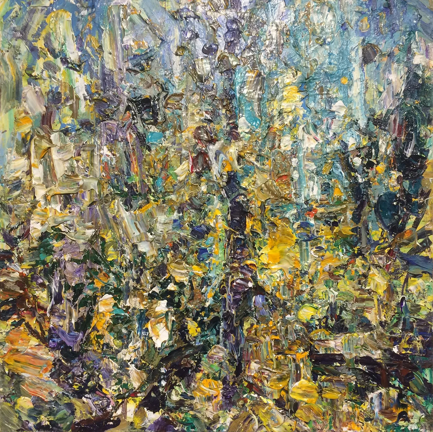    Rockside Woods 15-Oct-2019    2019 acrylic on canvas 24×24 inches $3000 