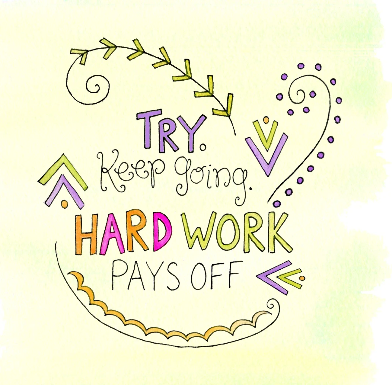 Bask in the rays of your hard work. Soak up all the positive energy your work will shine.