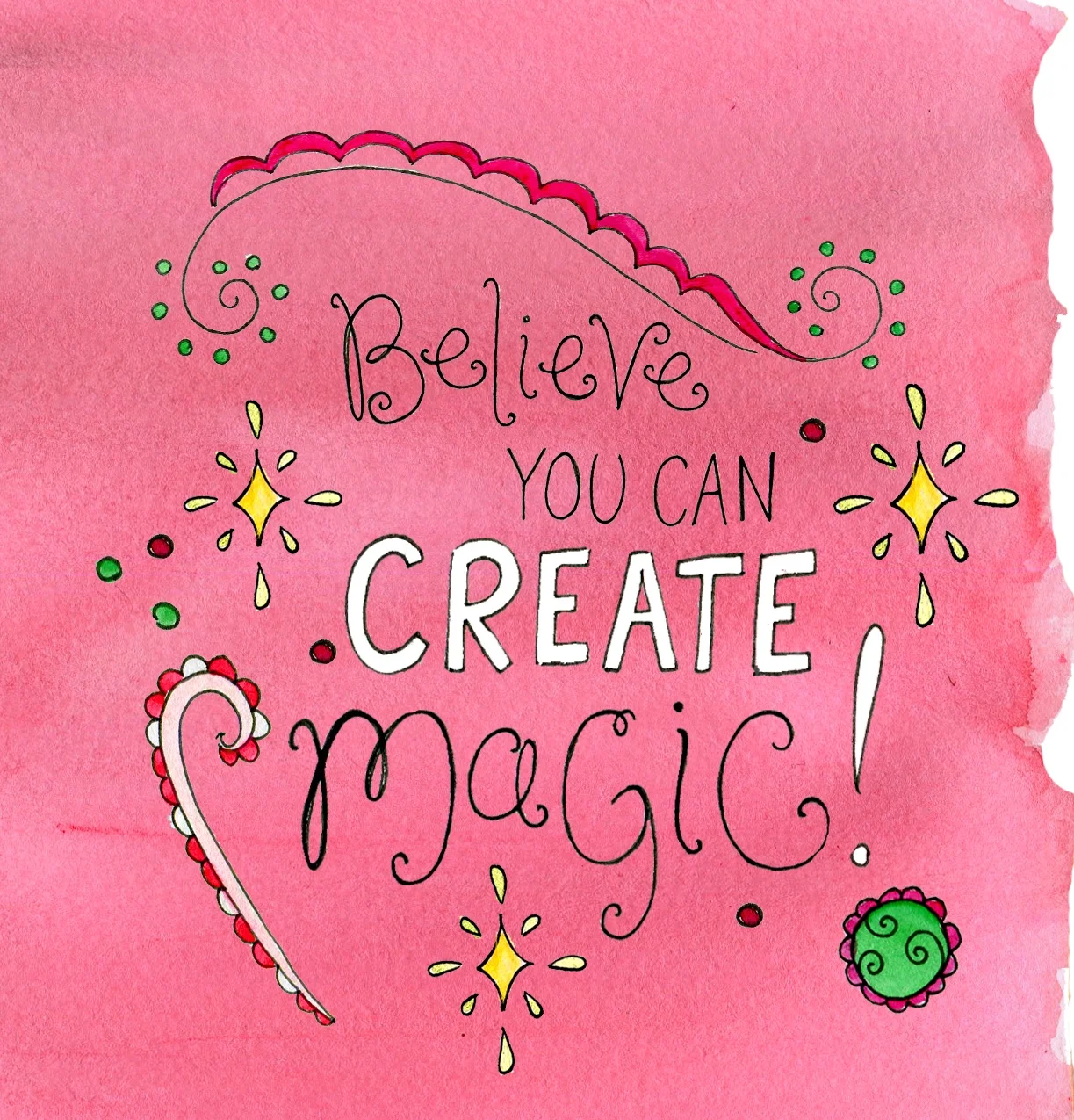 Twinkling lights make all of us turn into believers. Take that spirit and celebrate your gift—and keep the magic going into the next year. You got this!