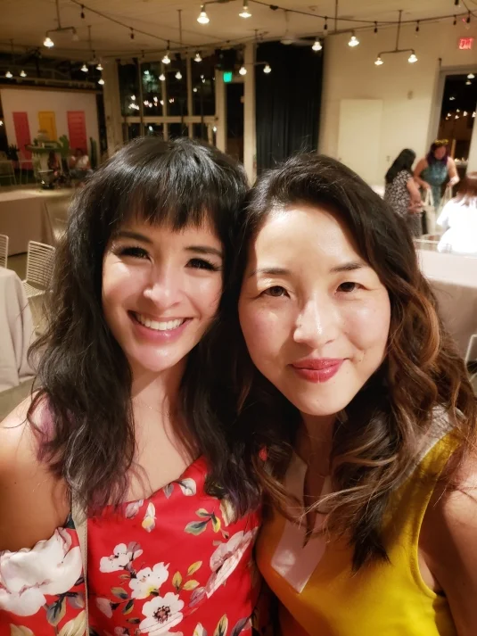 Courtney and Christine