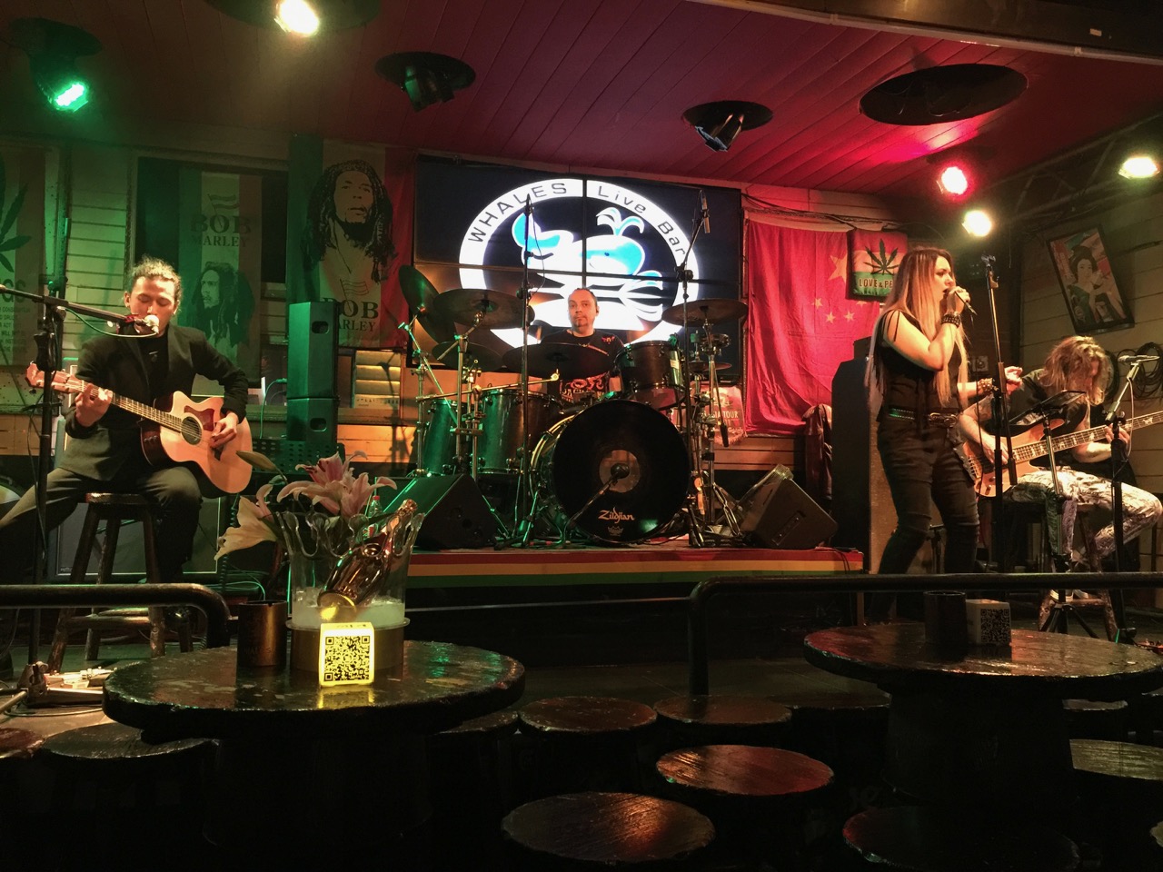House band at Whale Live Bar 2 