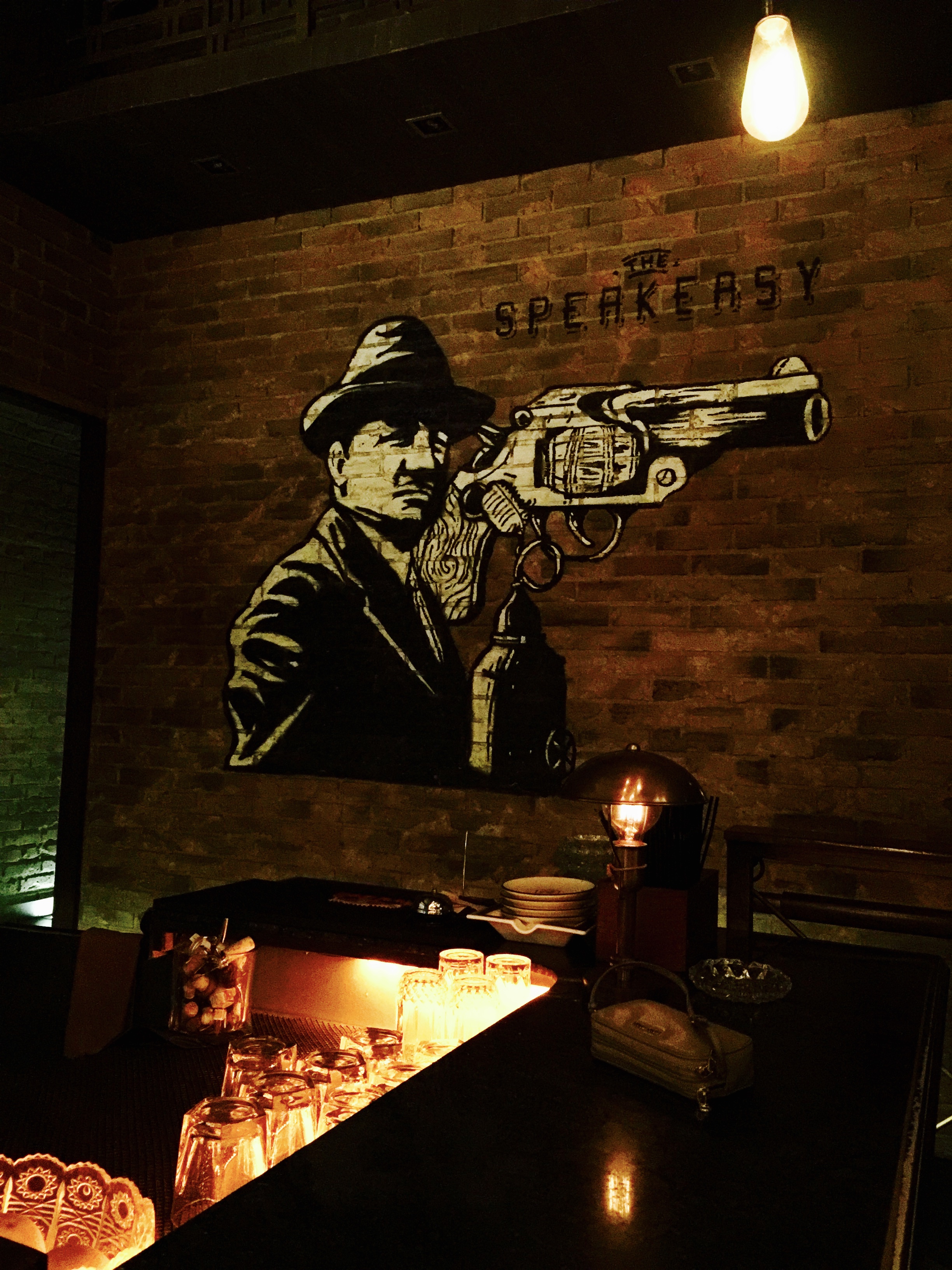 The Speakeasy bar in downtown Jakarta. Nice spot.