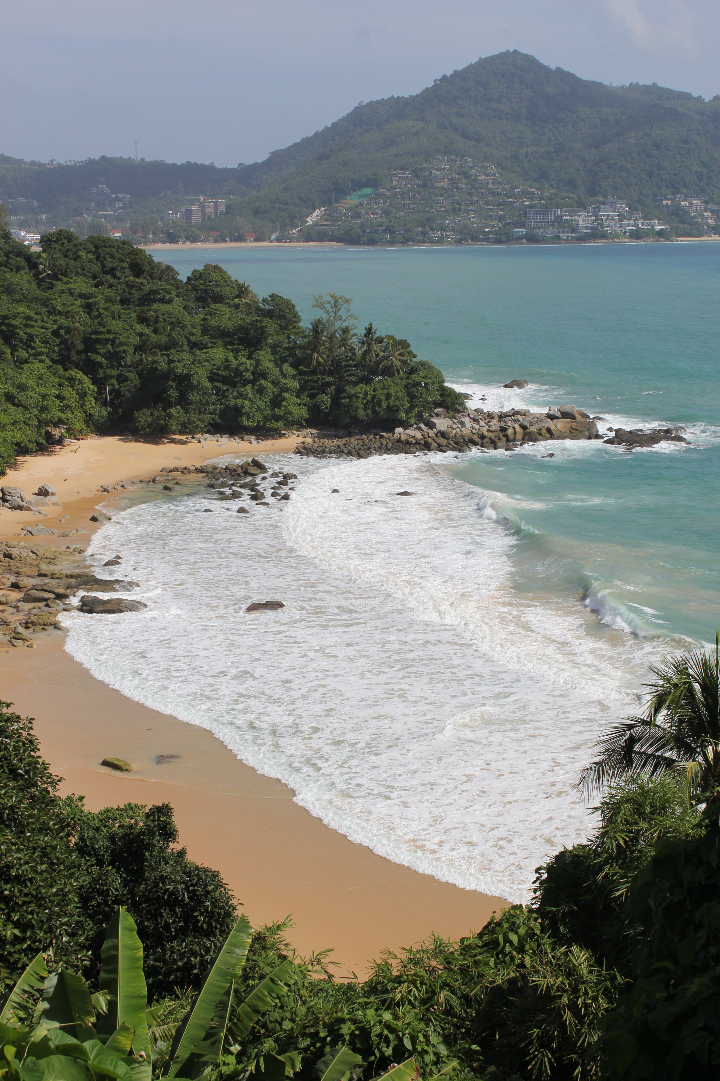 One of the many stunning beaches on Phuket's western side
