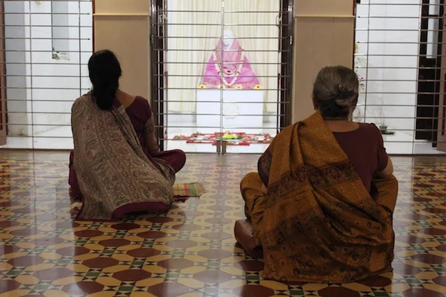 Inside the Holy Mother's Temple in Ramakrishna temple area