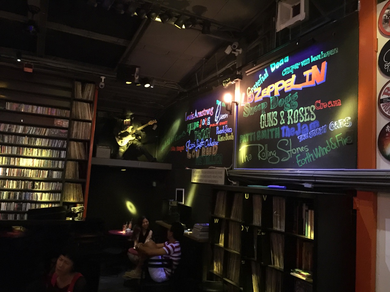 The Roxy, a restaurant and bar that was popular among the foreign student crowd in Taipei in the 1980s. It's still in the same location on Heping Road but apparently will move soon.