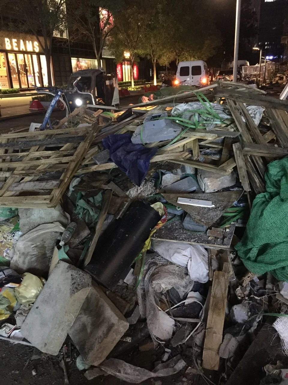 This is all that's left of the danger zone of Sanlitun nightlife back in its heyday