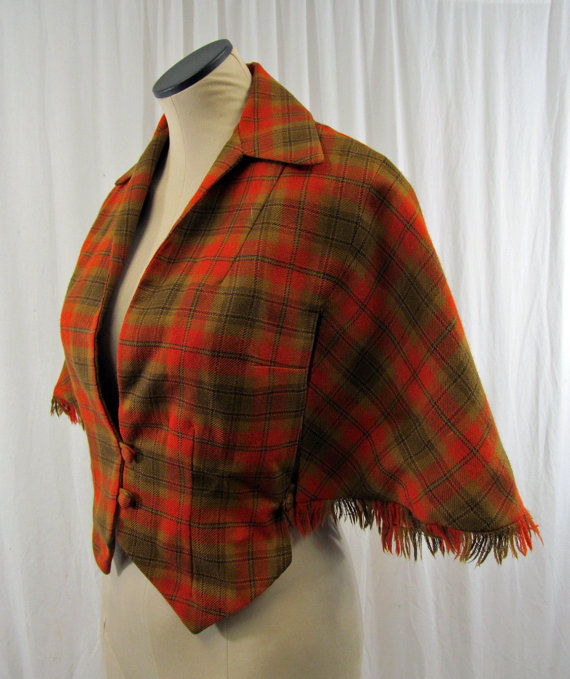  Autumn Vest Cape by VintagePippi