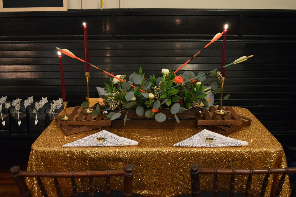 I whipped up this floral arrangement myself!