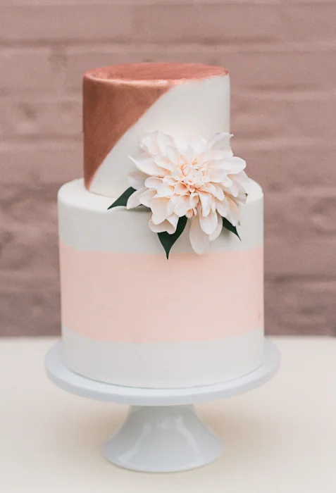 Color Blocked Cake
