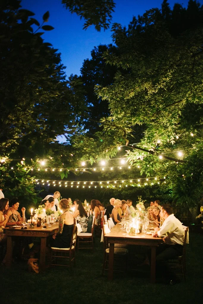 Backyard Reception