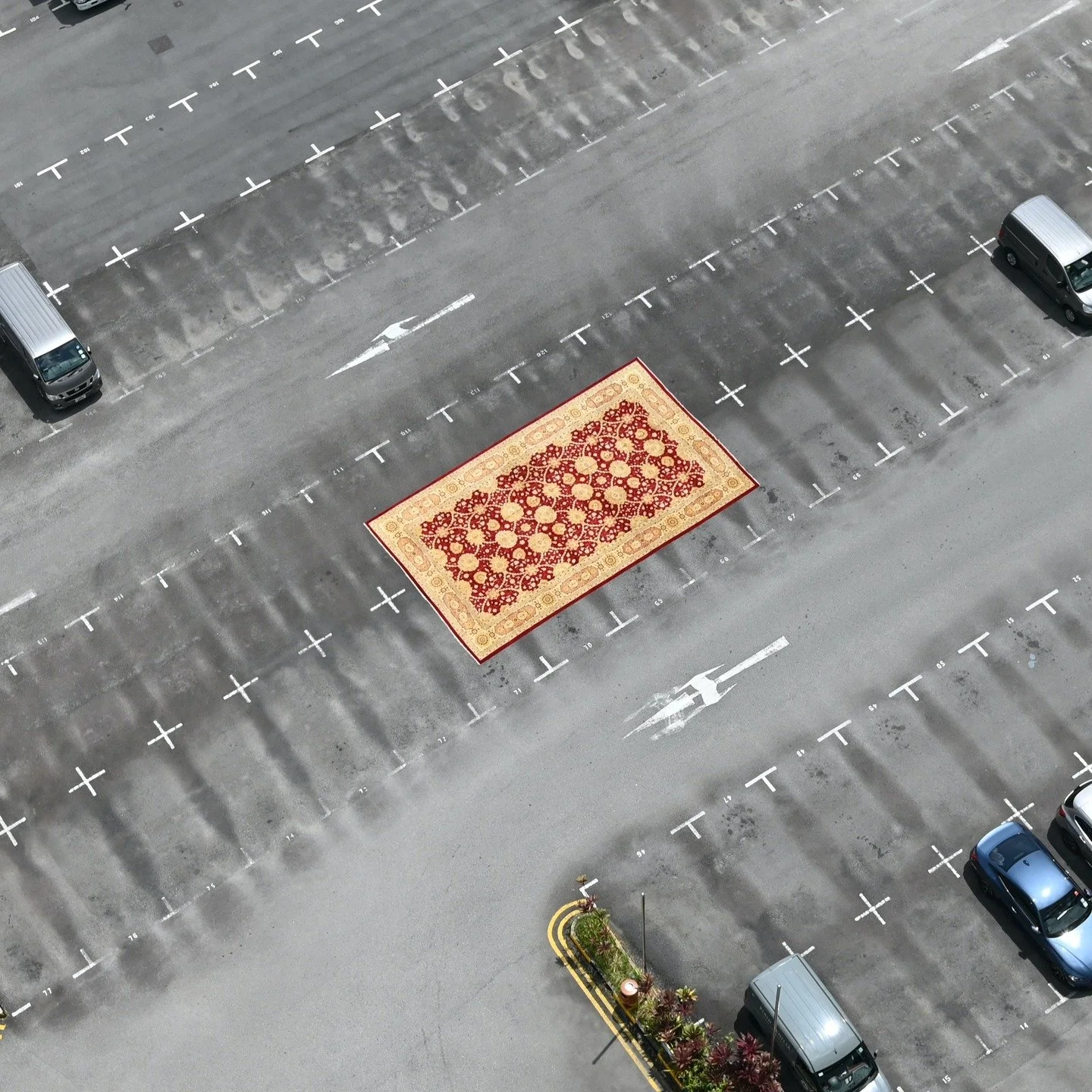 Yes, you&rsquo;re right!

It covers the space of four parking lots, measures 10 metres by 6 metres, and shines like a ruby.

Available and truly fit for a palace.

𝗡𝗔𝗦𝗦𝗘𝗥 𝗡𝗜𝗦𝗛𝗔𝗕𝗨𝗥𝗜
www.carpetsandrugs.com

#iloverugs
#NasserNishaburi
#K