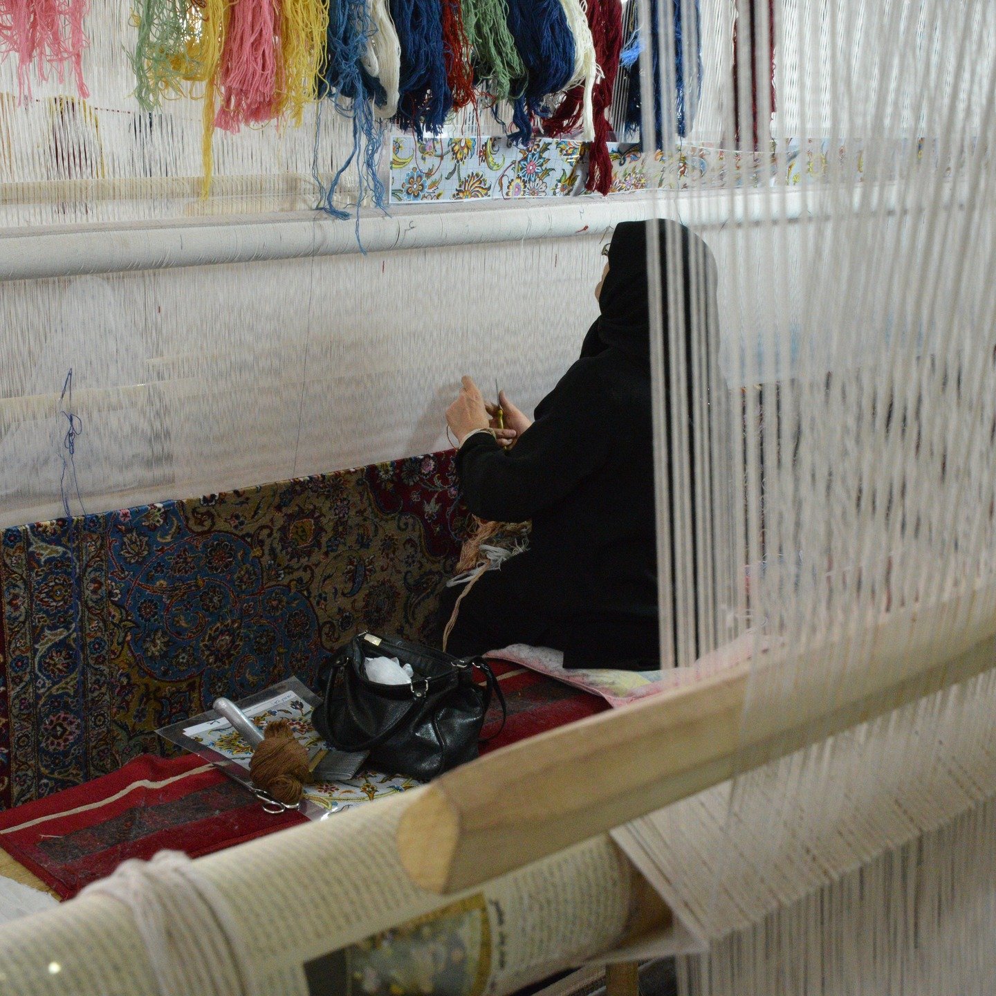 And the knotting must go on, in the silence of her solitude, if they let her BE!

𝗡𝗔𝗦𝗦𝗘𝗥 𝗡𝗜𝗦𝗛𝗔𝗕𝗨𝗥𝗜
www.carpetsandrugs.com

#nowar #peace #love
#iloverugs
#NasserNishaburi #persiancarpets 
#KnottingMatters #modernrugs #rugart #HandmadeR