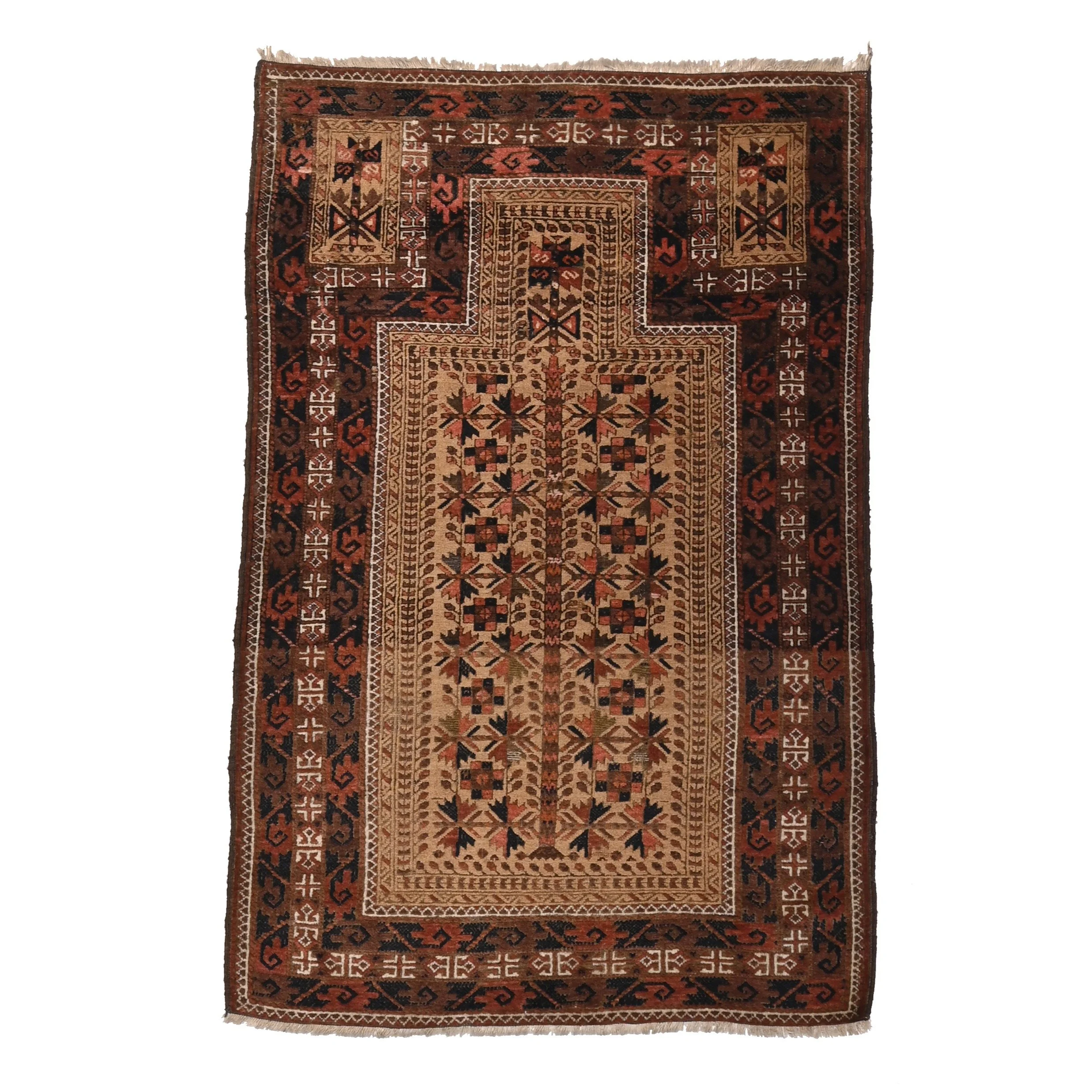 .
A Baluch rug, 140 &times; 92 cm | Late nineteenth century | Available

The Tree of Life is one of the oldest symbols in Iranian civilisation. What makes it particularly intriguing is its journey through time, from pre-Islamic scriptures to Islamic 