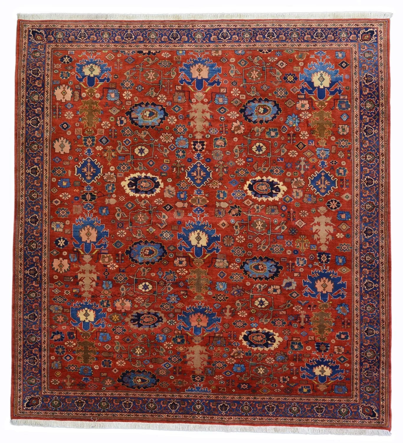 A Bijar- Garrus rug. Handspun wool, natural dyes. No. 26562 – 273 × 253 cm