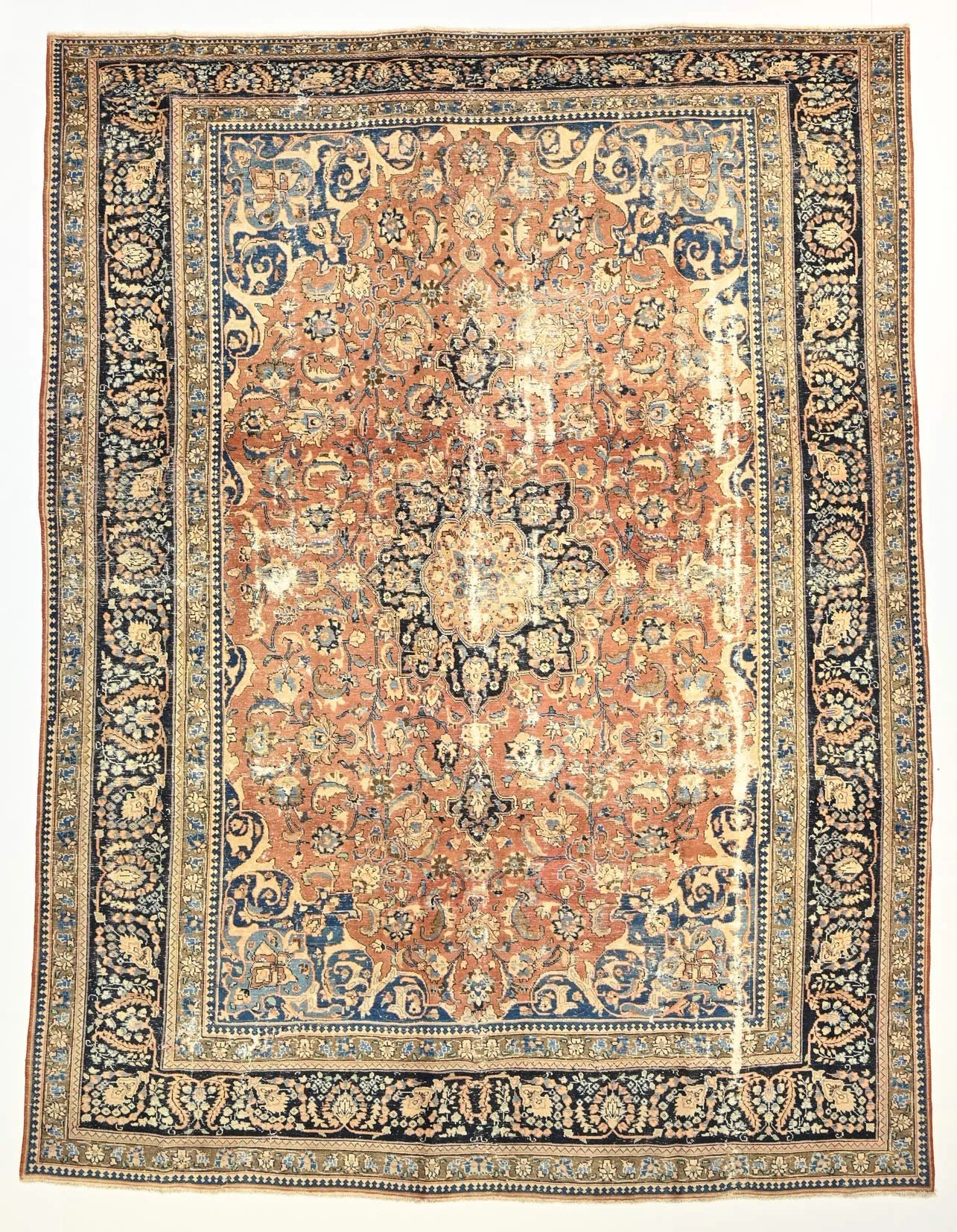 800867 - 385 x 293 cm | An antique Mashad. Ca 1940s