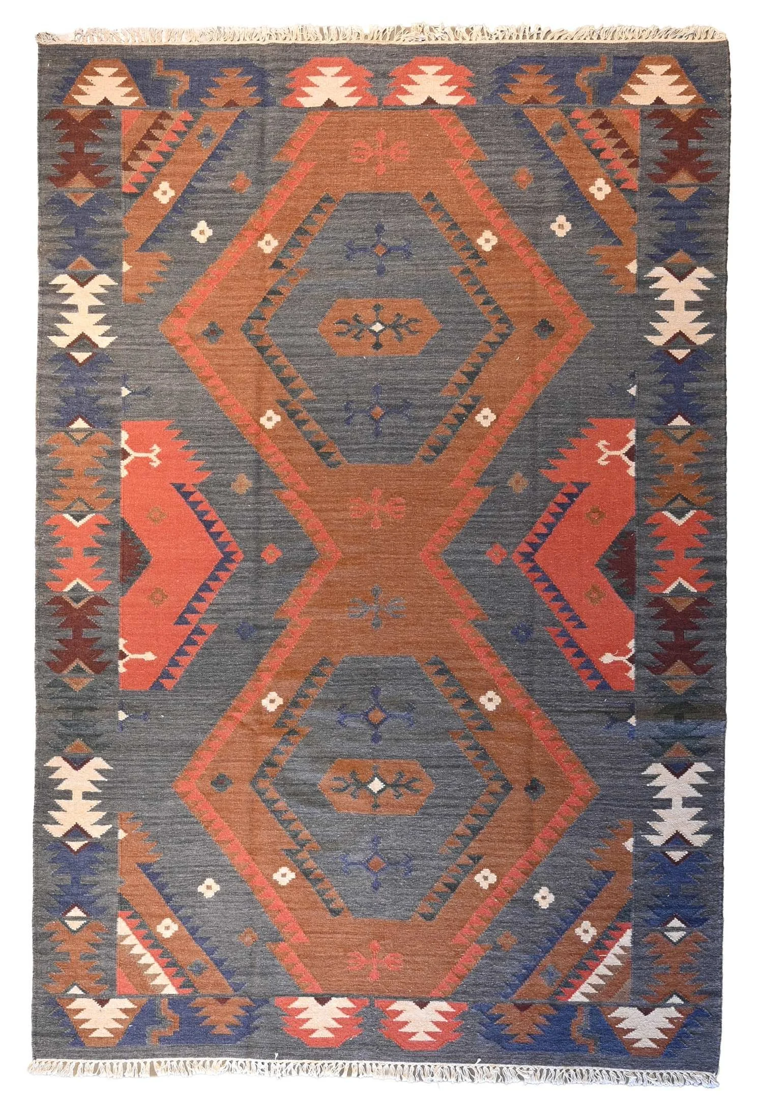 850052-304 x 204 cm | Mirzapur kilim, northern India