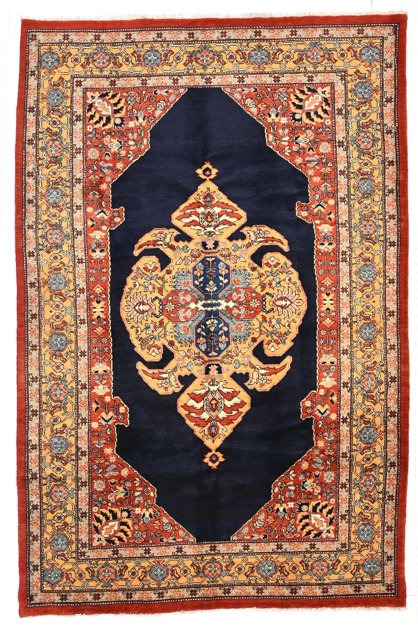 126202-315x203 cm | An unusual rug woven in Arasbaran by us. | Natural dyes and hand-spun wool.