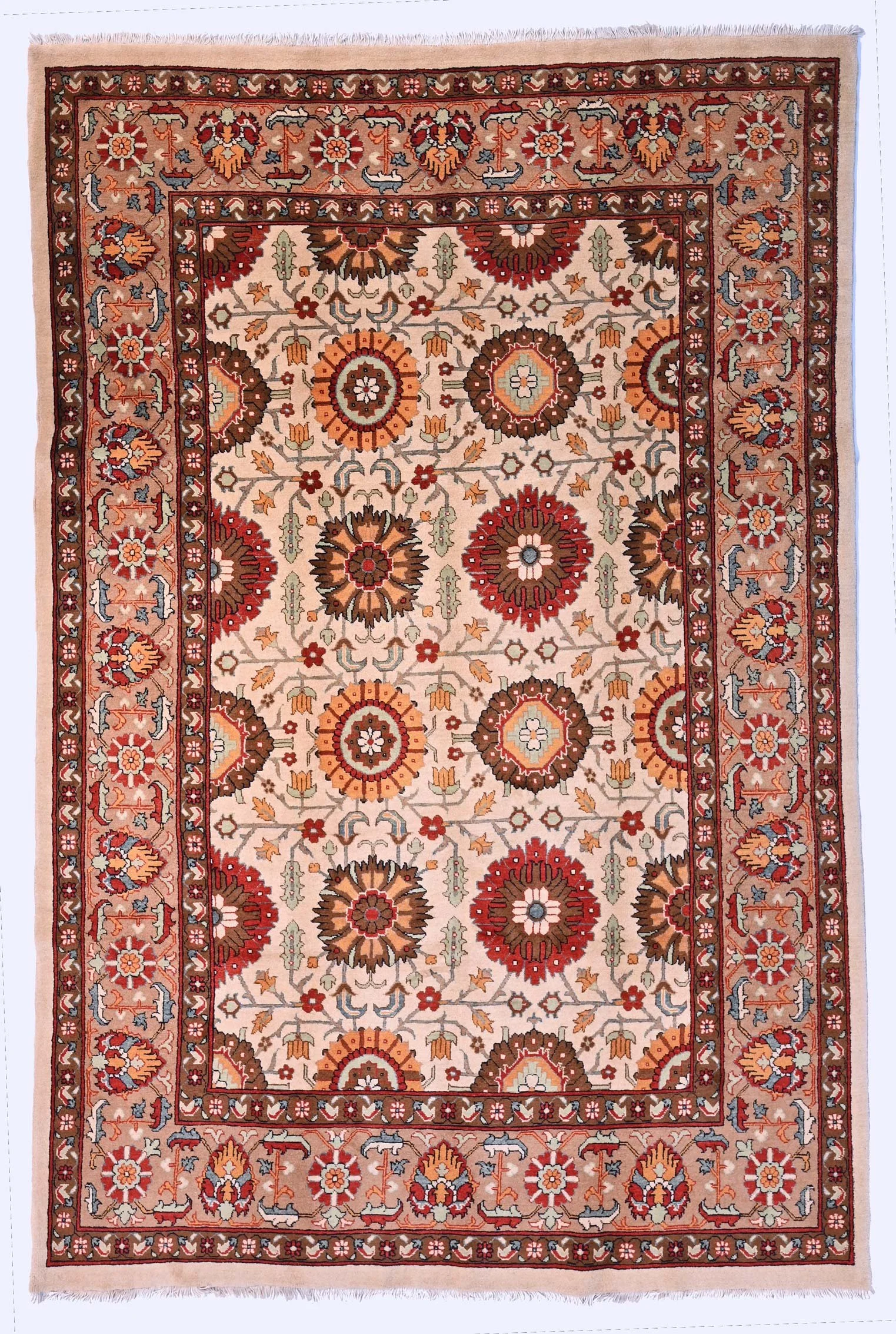 140644 - 201 x 310 cm | An Arasbaran rug woven by us! natural dyes, hand-spun wool.