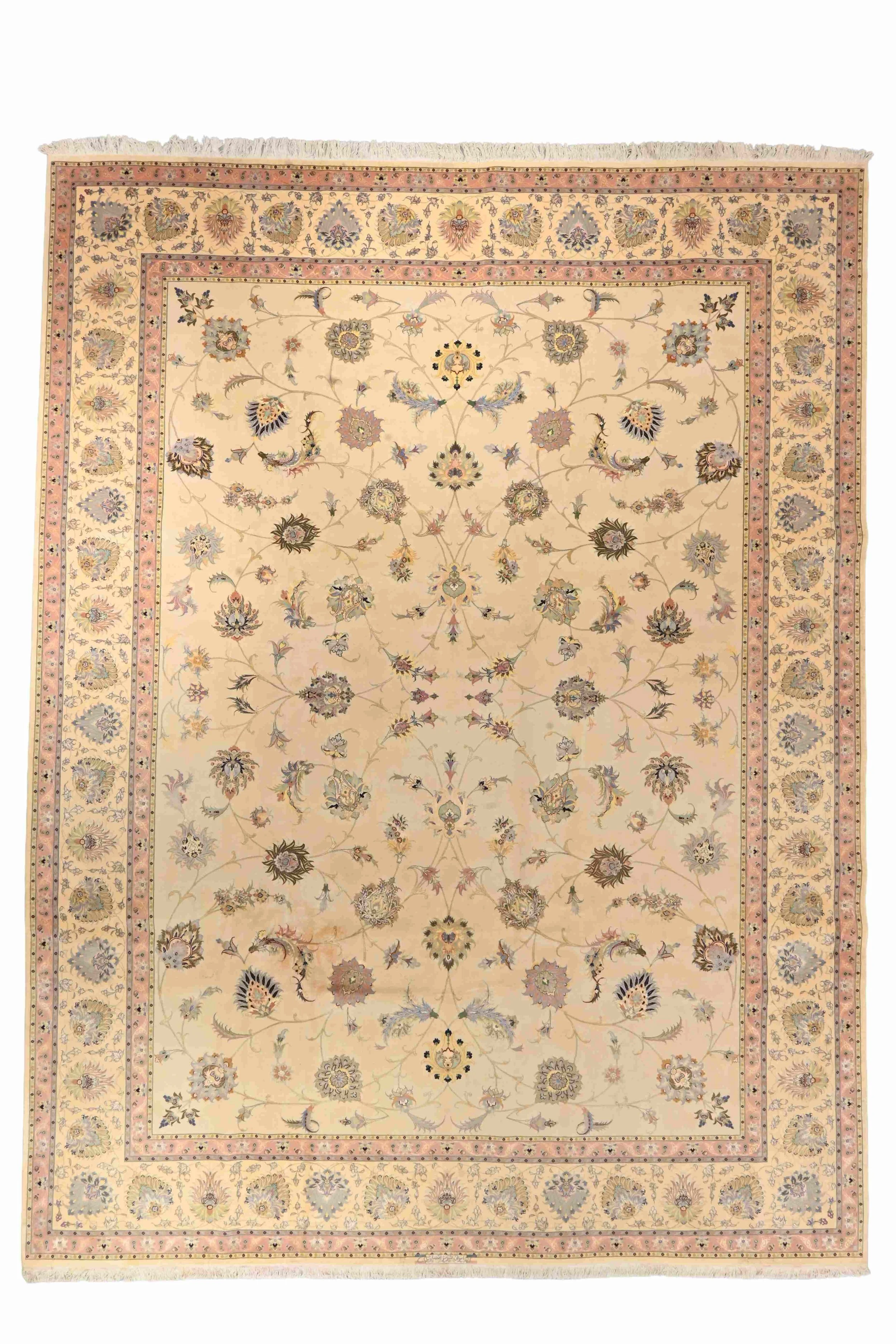 59476-402 × 305 cm | A Fine 50-Raj Tabriz Carpet