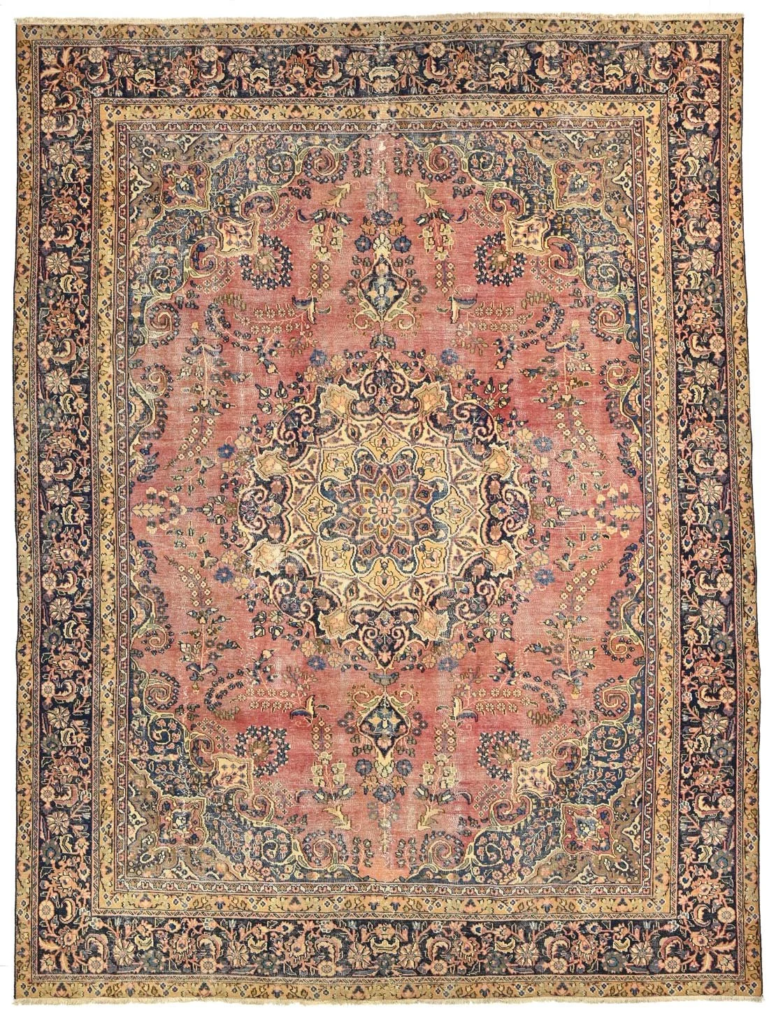 800846 - 378 x 286 cm | An antique Mashad, circa 1930s.