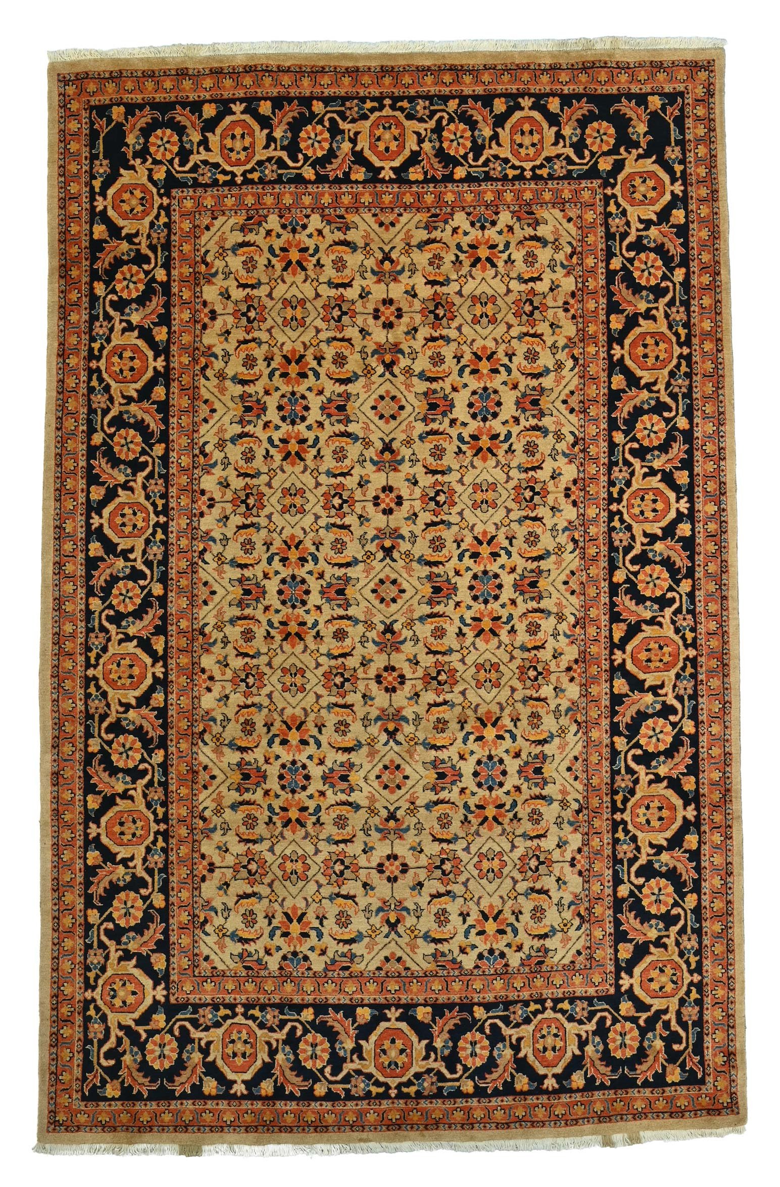 139911 196 x 307  cm | An Arasbaran rug woven by us! natural dyes, hand-spun wool.
