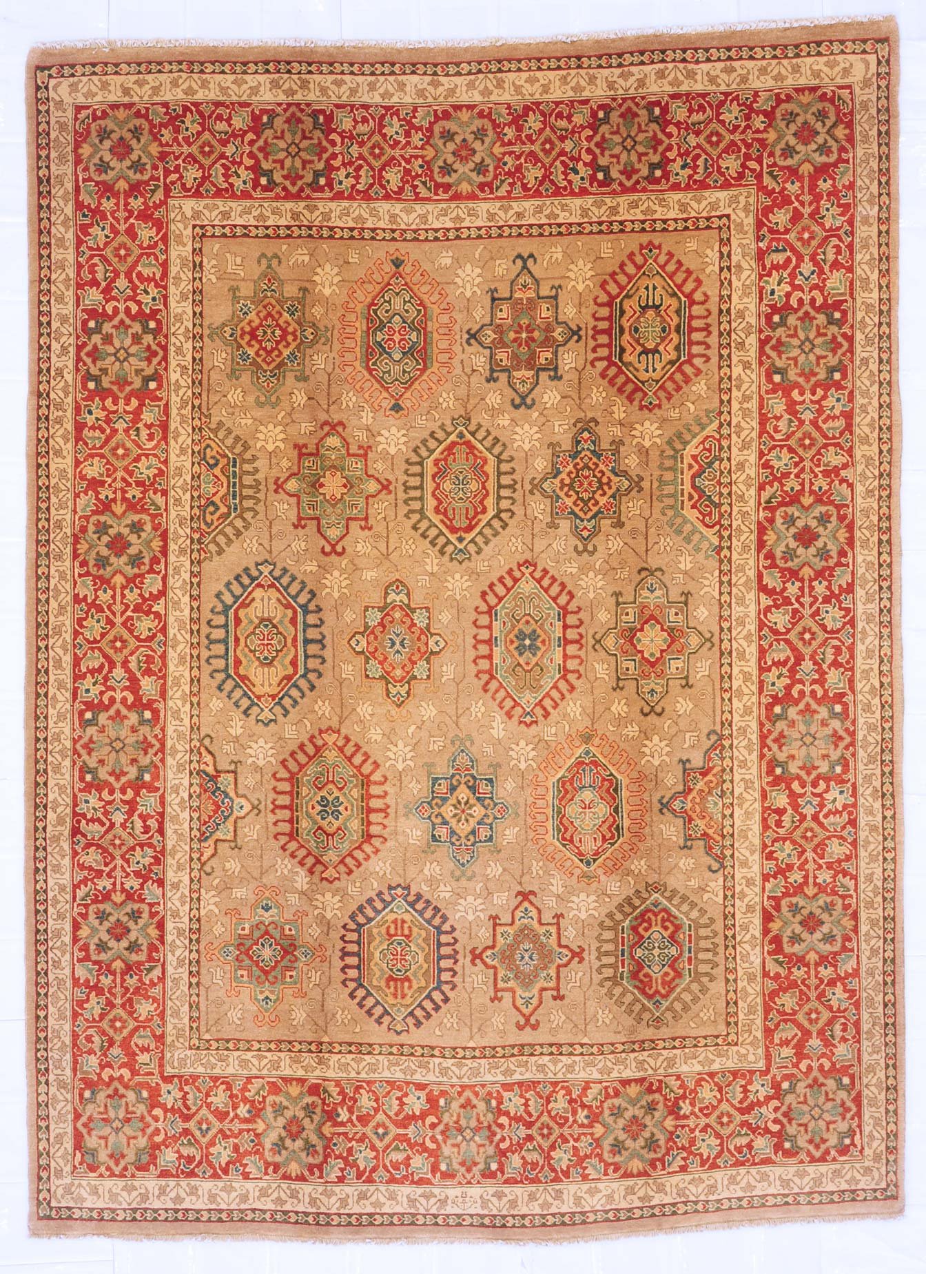 146835 280x208 cm | A Garajeh rug by us. |nNatural dyes, hand-spun-wool.