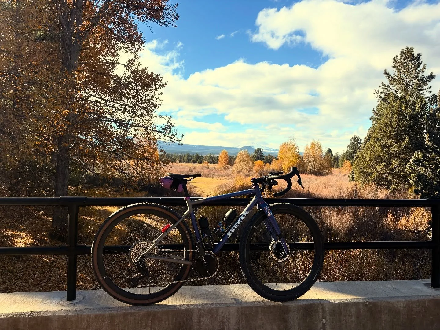 How to make a good day even better &mdash;&gt; 
Go pedal. Breath deeply. Soak it in. Celebrate the golden landscape, knowing this season is fleeting. 
This moment, that is all we have.