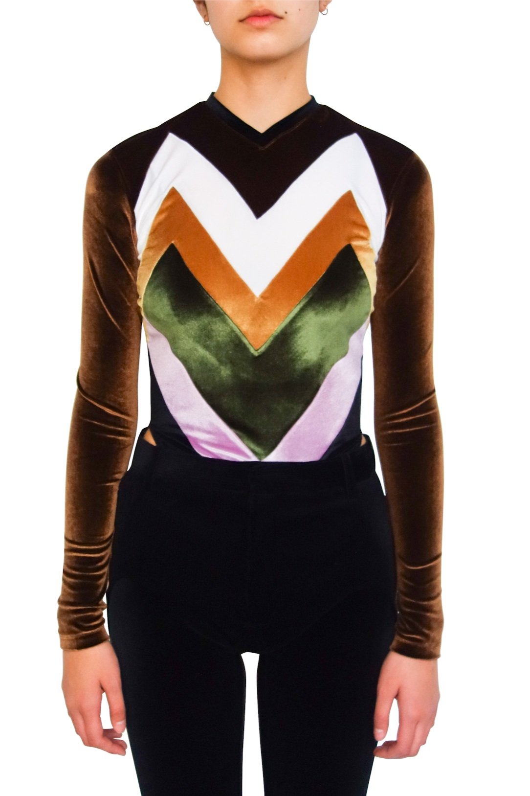 Y/PROJECT Velvet Bodysuit