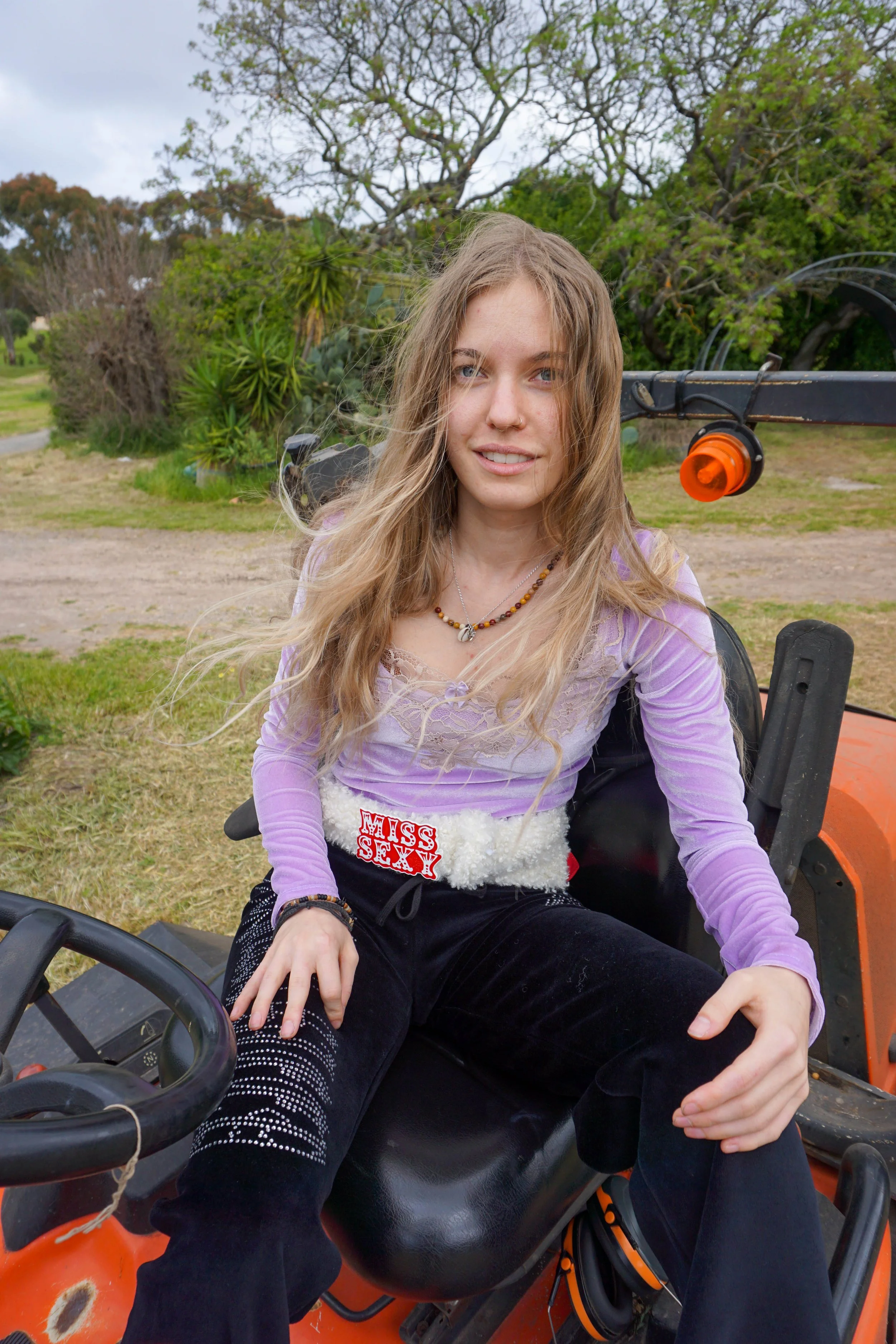 ADRIANA HOT COUTURE Furry Belt