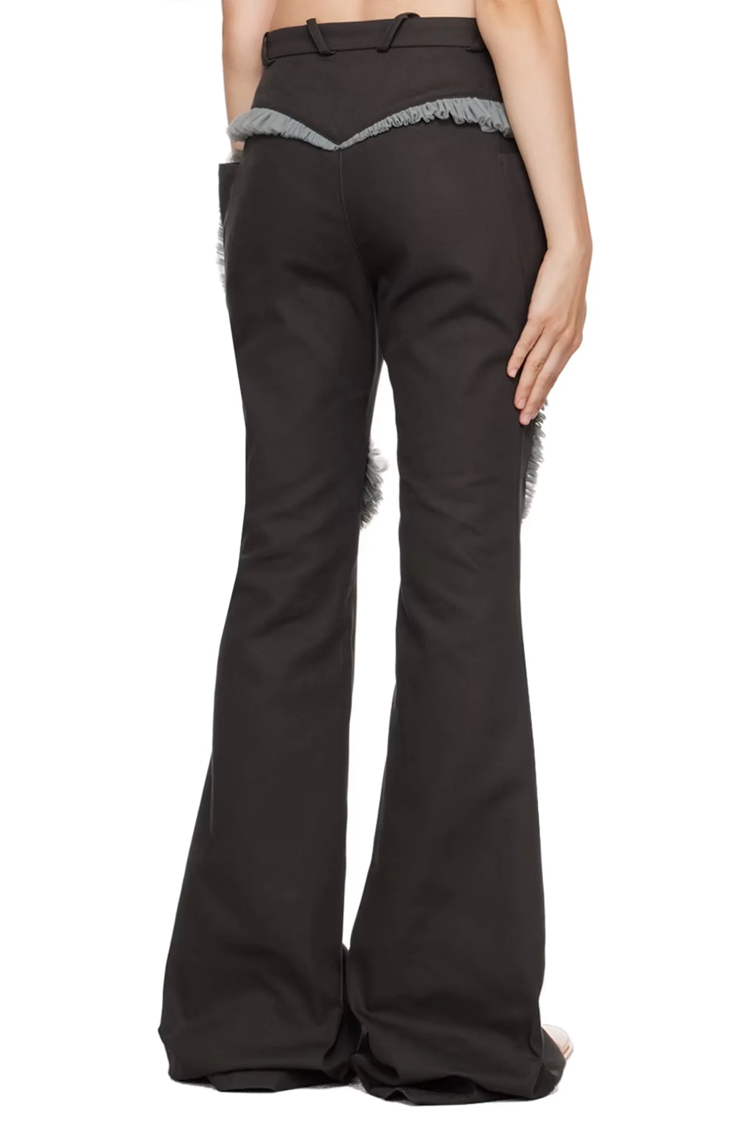 KIKO KOSTADINOV Tulle Flared Trouser