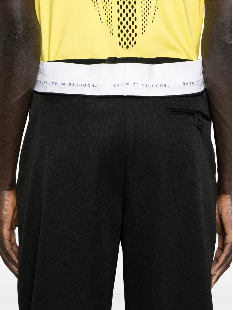 MARTINE ROSE Rolled Waistband Tailored Trouser