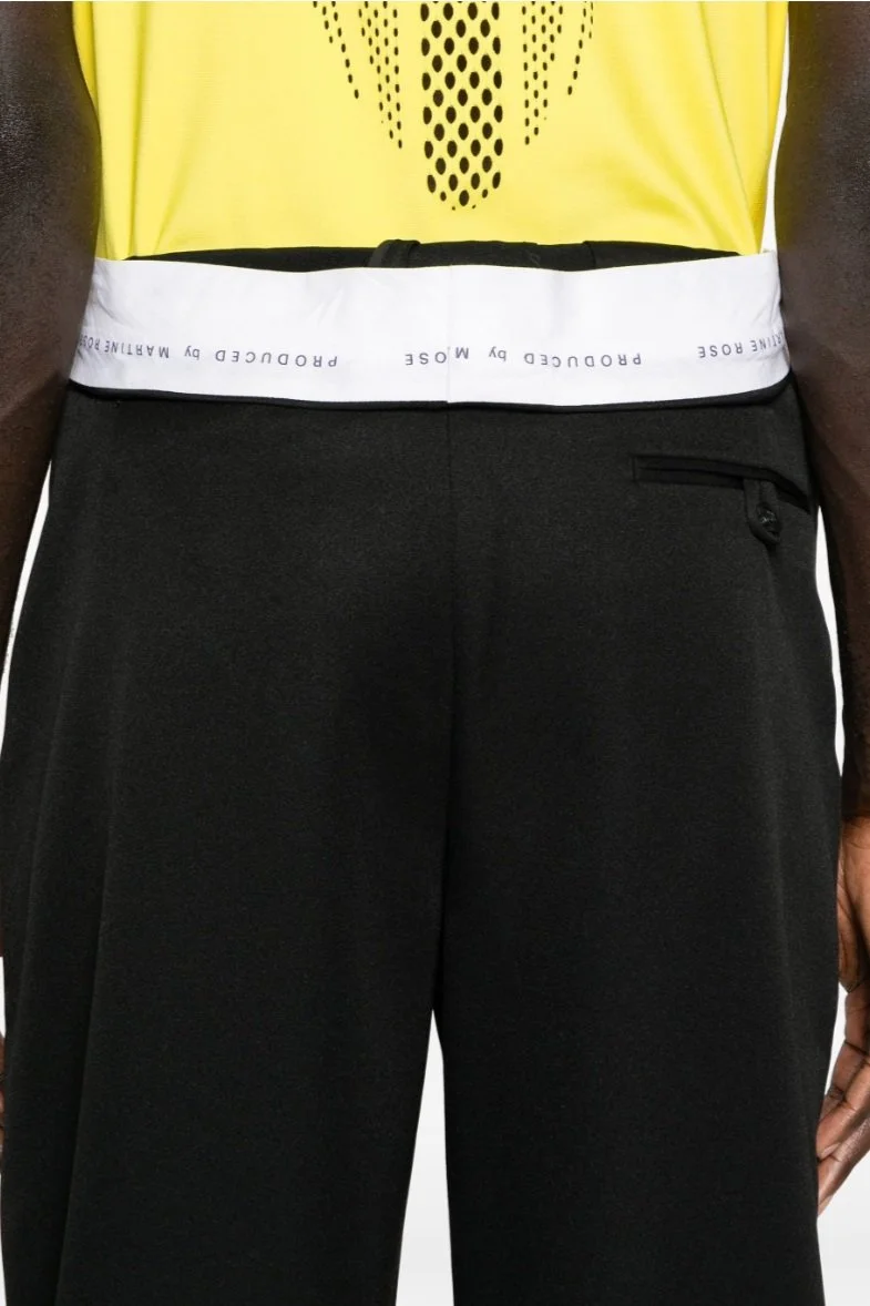 MARTINE ROSE Rolled Waistband Tailored Trouser