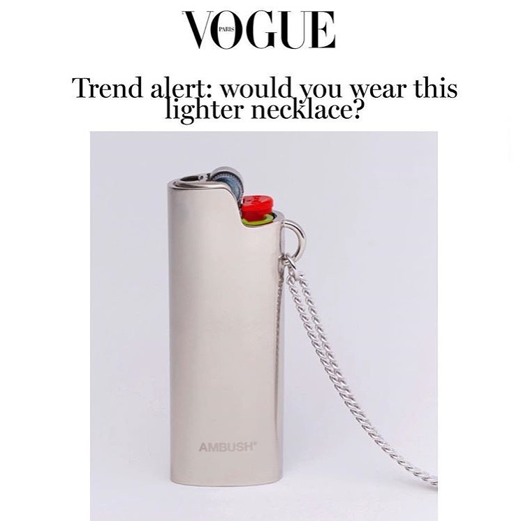 FRENCH VOGUE: AMBUSH