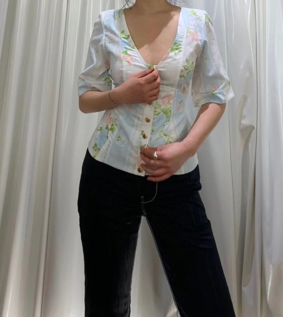 MARINE SERRE Regenerated Shirt