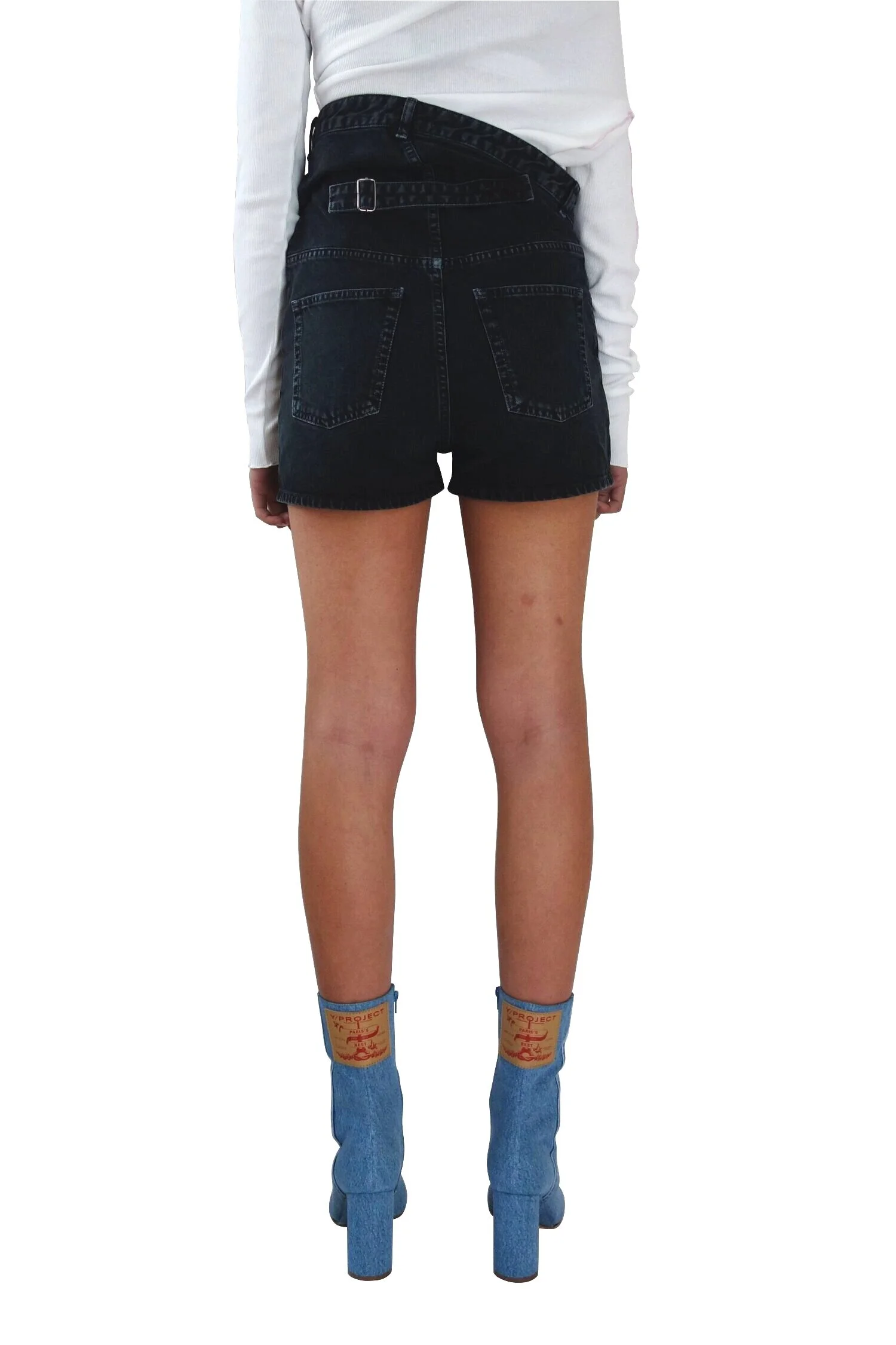Y/PROJECT Denim Shorts