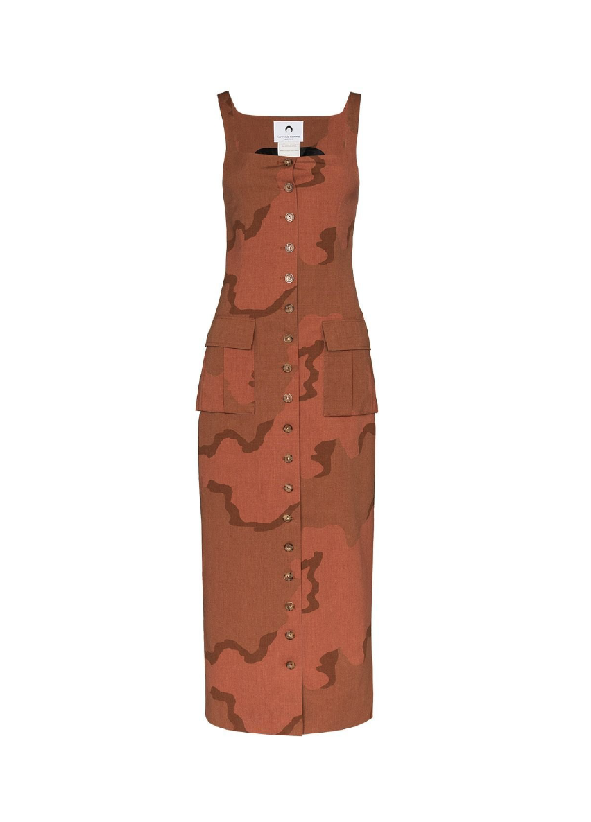 MARINE SERRE Tailored Military Dress