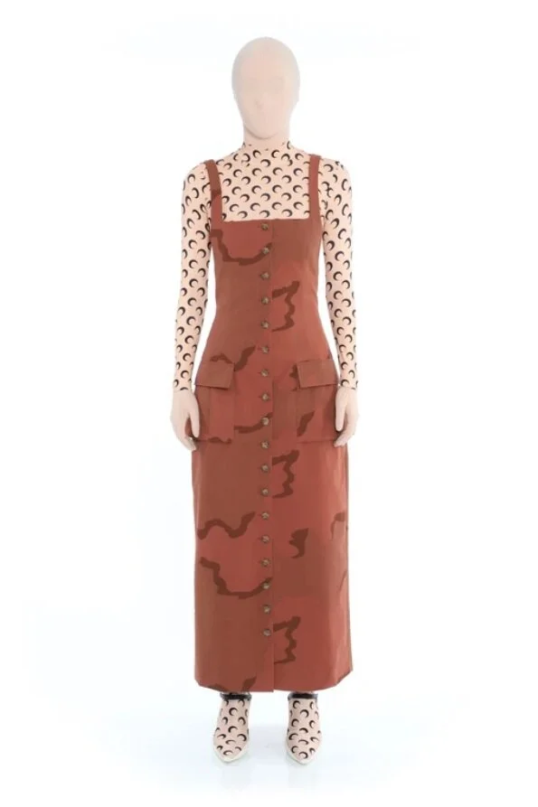 MARINE SERRE Tailored Military Dress