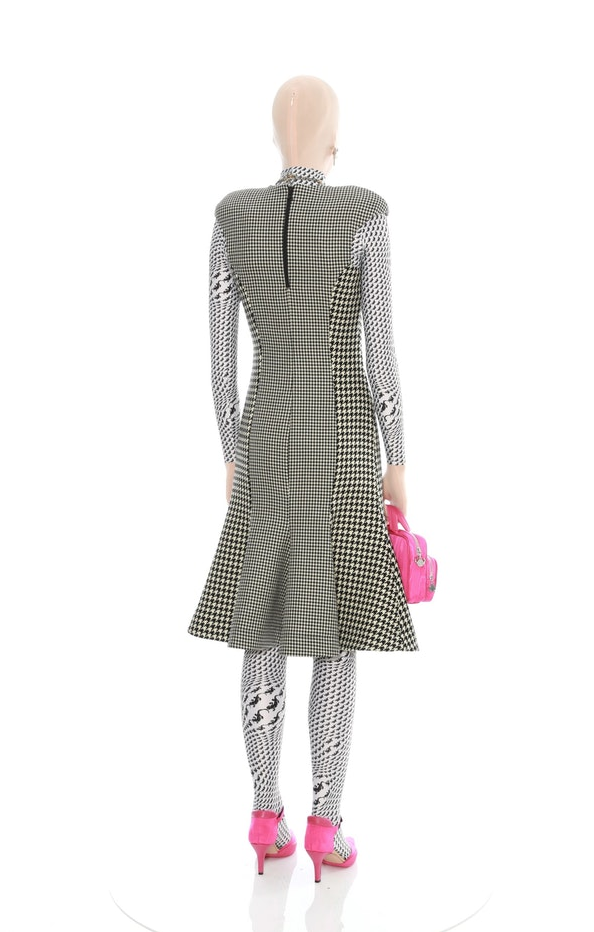 MARINE SERRE Tailored Panel Dress