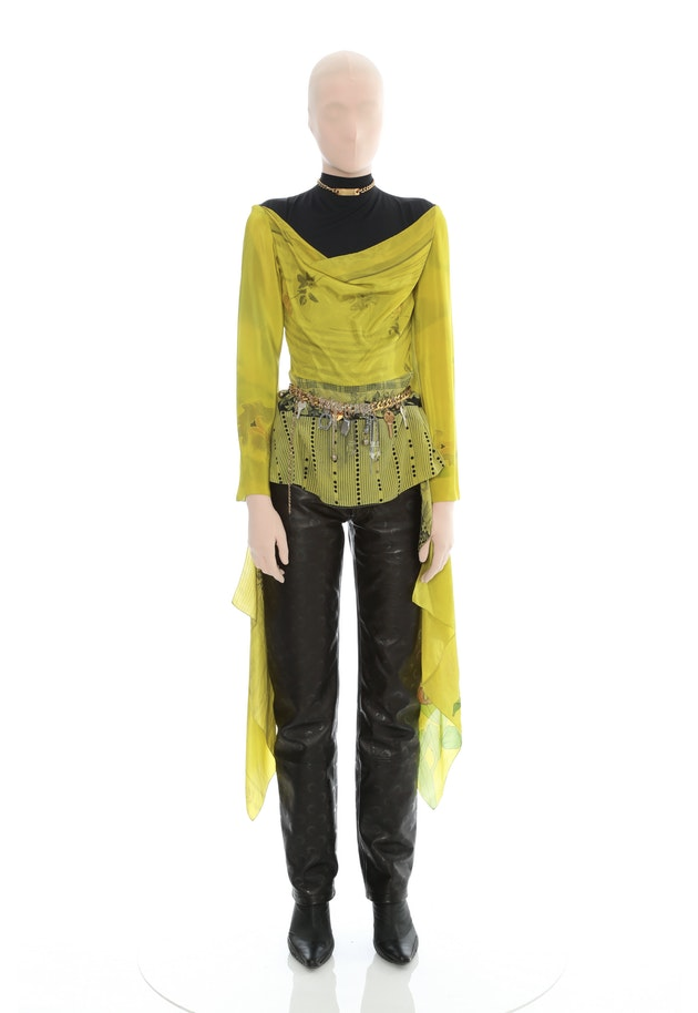 MARINE SERRE Regenerated Scarves Hybrid Top