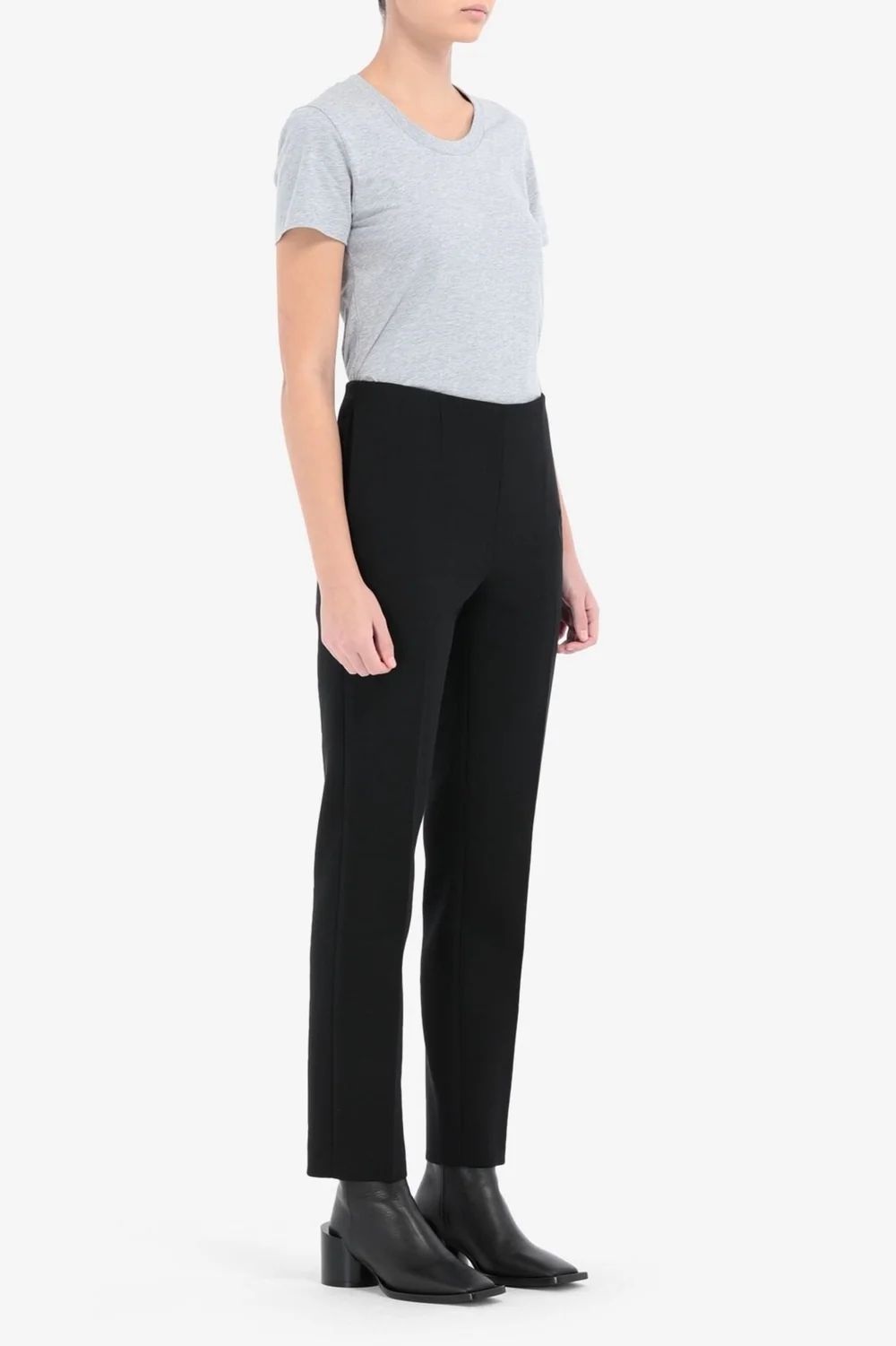 MM6 Maison Margiela Black Techno Wool Pants — SLOW WAVES 